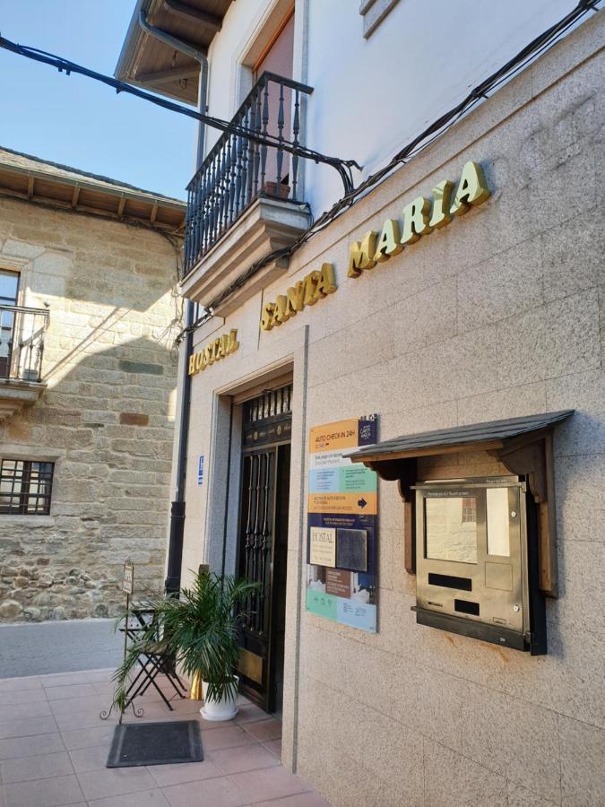 Hostal Santa Maria Cacabelos  Exterior foto
